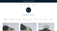 Desktop Screenshot of foxtailjewelry.com
